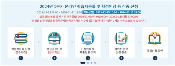이미지출처 : 국가평생교육진흥원 학점은행제 홈페이지